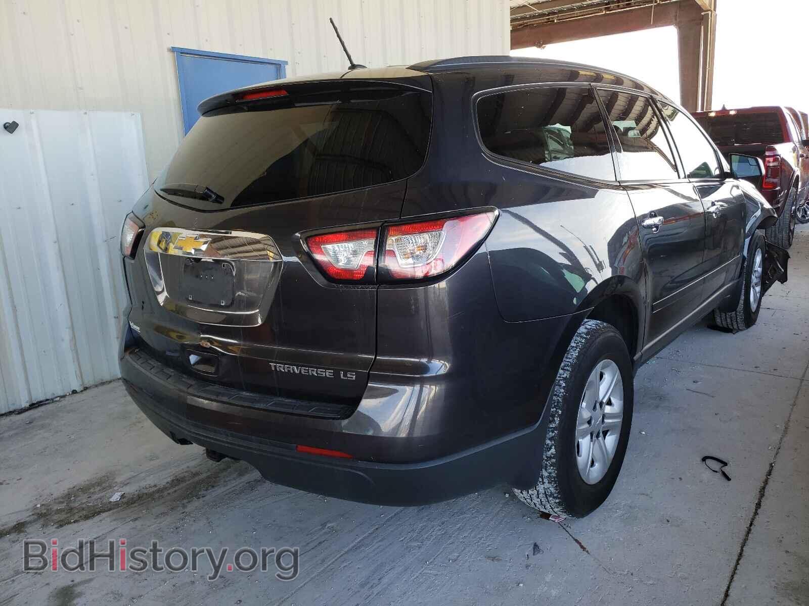 2014 CHEVROLET TRAVERSE - VIN: 1GNKRFED8EJ357724 - Фото 4