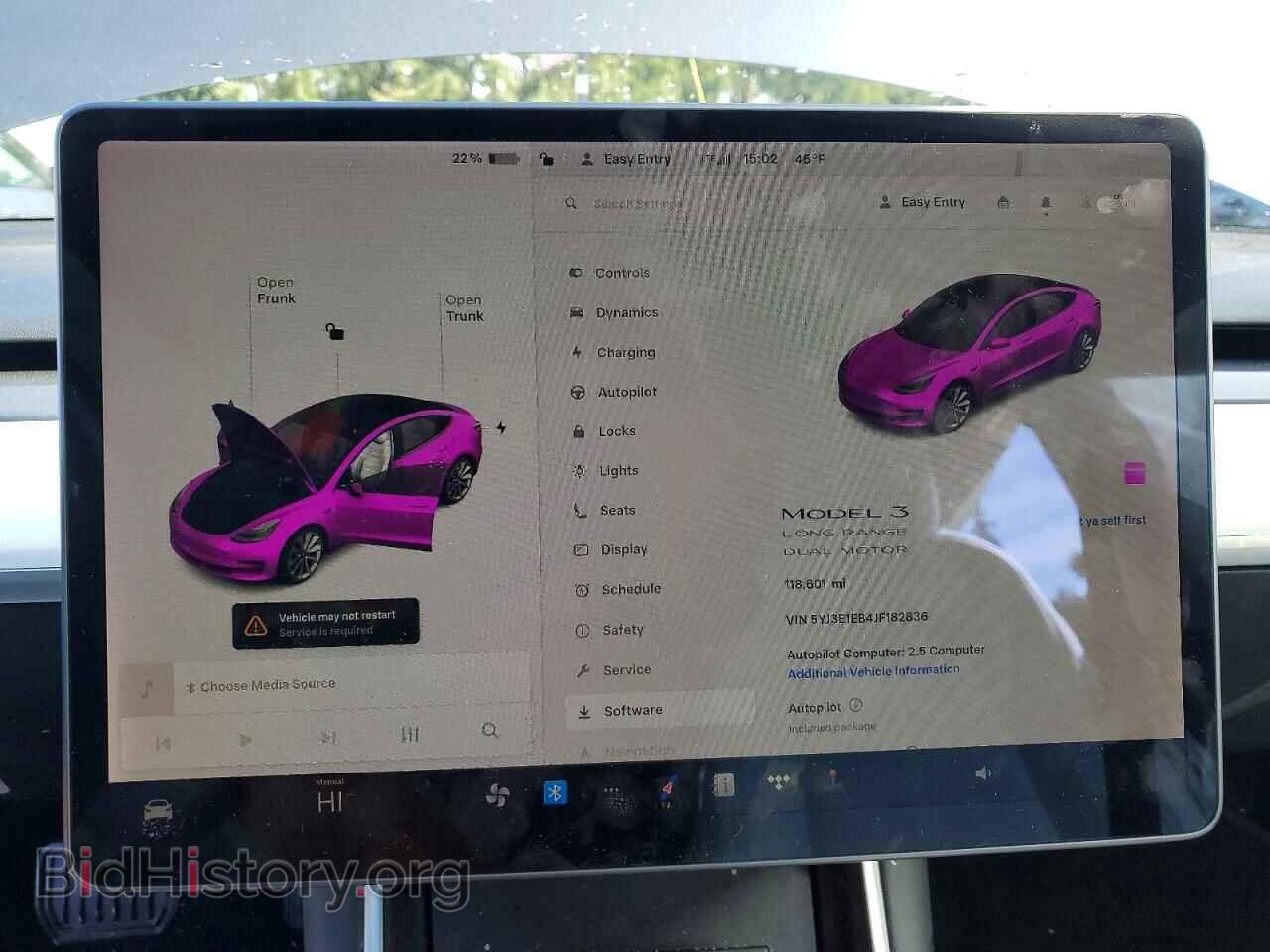 2018 TESLA MODEL 3 - VIN: 5YJ3E1EB4JF182836 - Photo 9