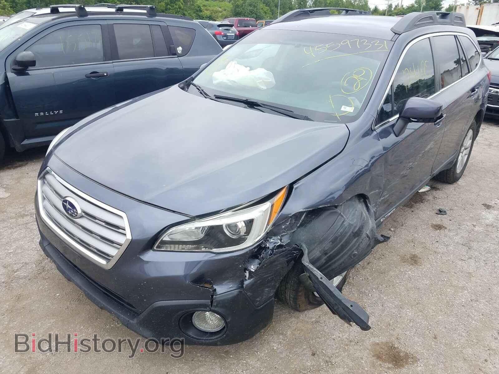 2016 SUBARU OUTBACK - VIN: 4S4BSACCXG3245942 - Фото 2
