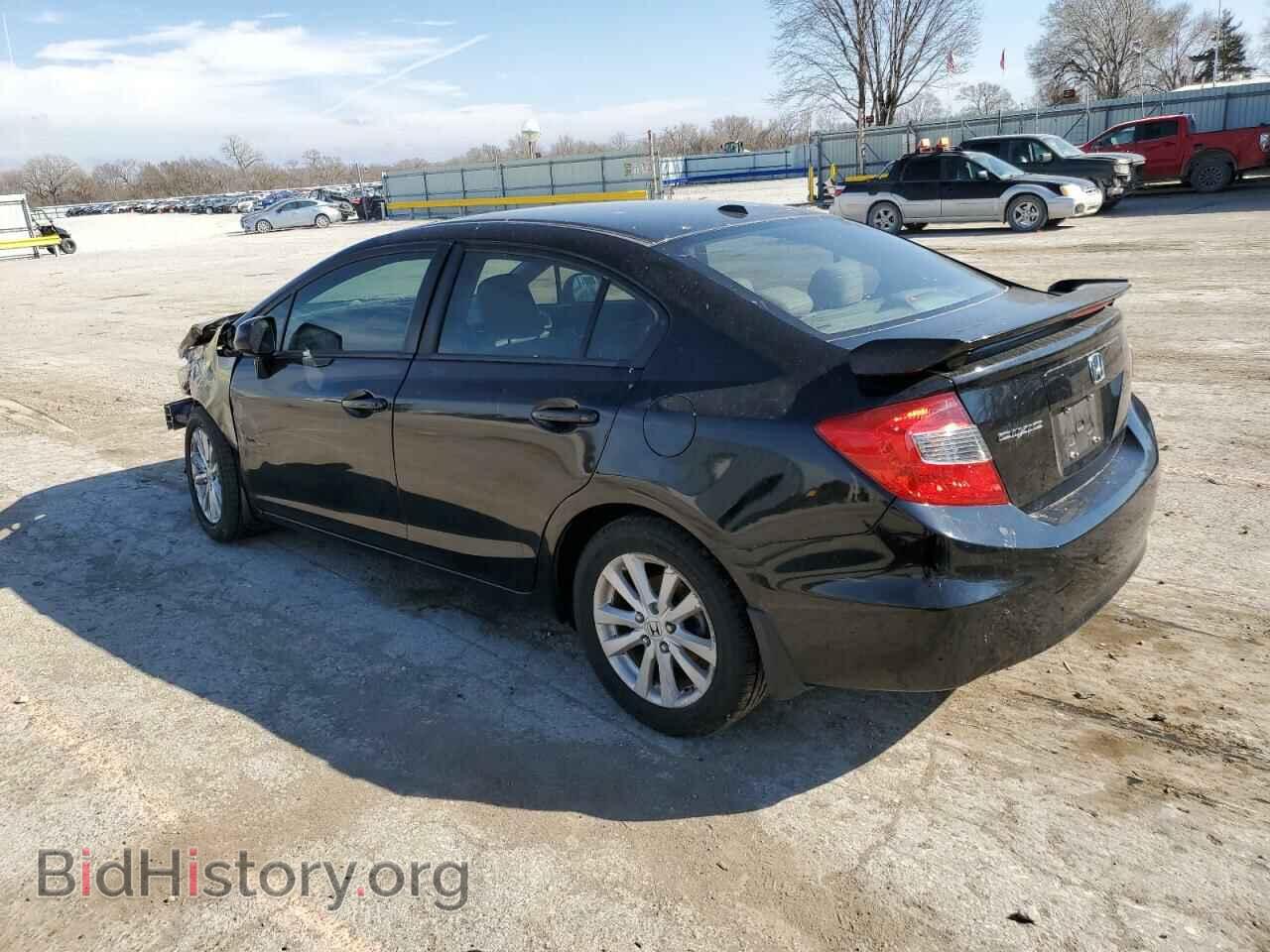 2012 HONDA CIVIC - VIN: 19XFB2F87CE045767 - Фото 2