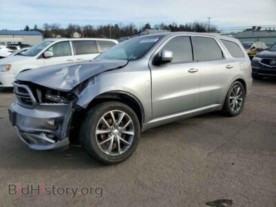 2015 Dodge DURANGO Limited, silver — VIN 1C4RDJDG9FC826880, Copart