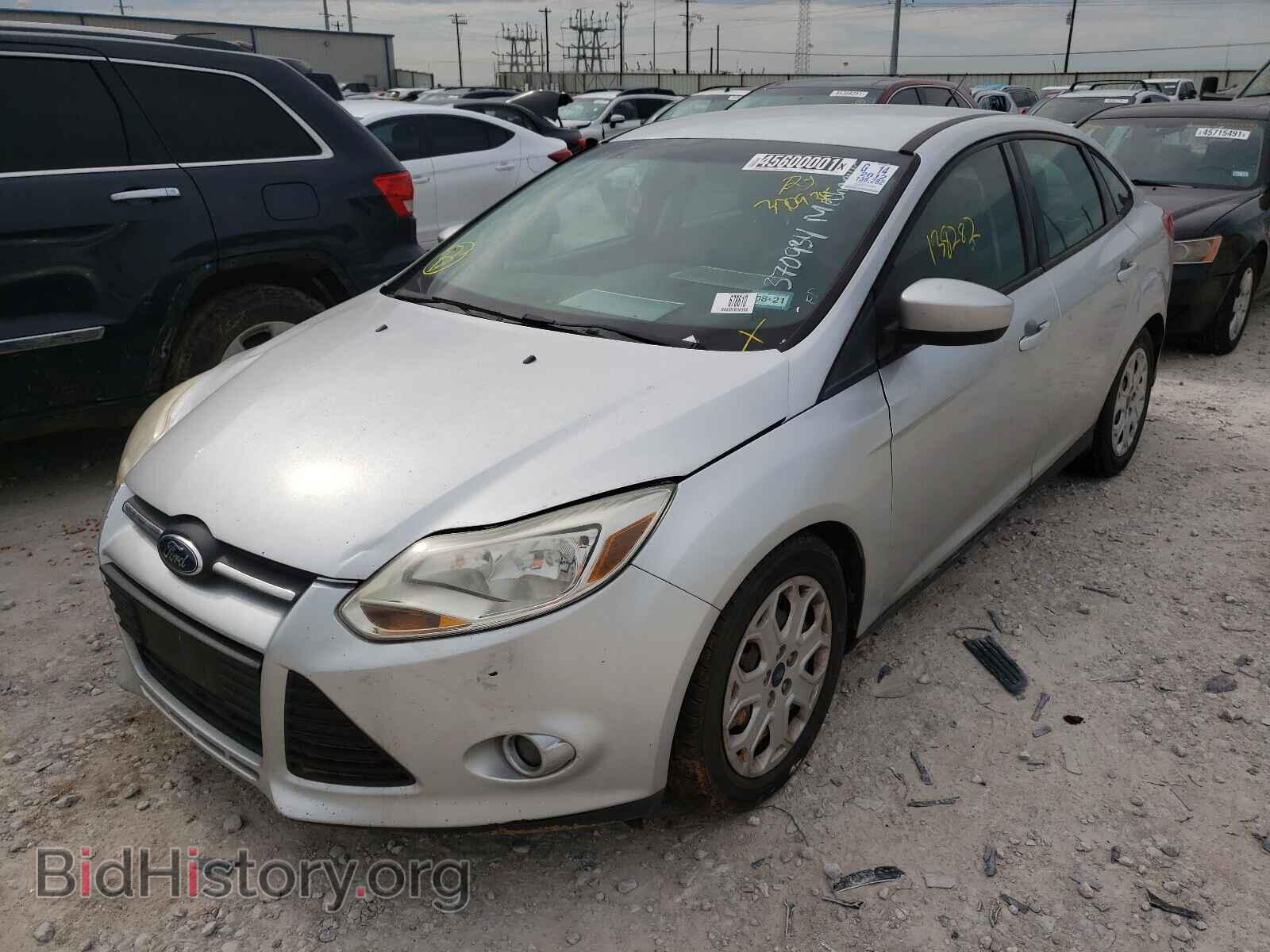 2012 FORD FOCUS - VIN: 1FAHP3F22CL370934 - Фото 2