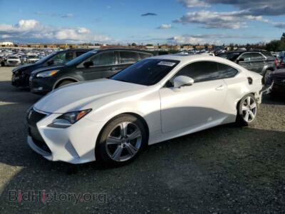 2016 Lexus RC 200t, white — VIN JTHHA5BC9G5000840, Copart