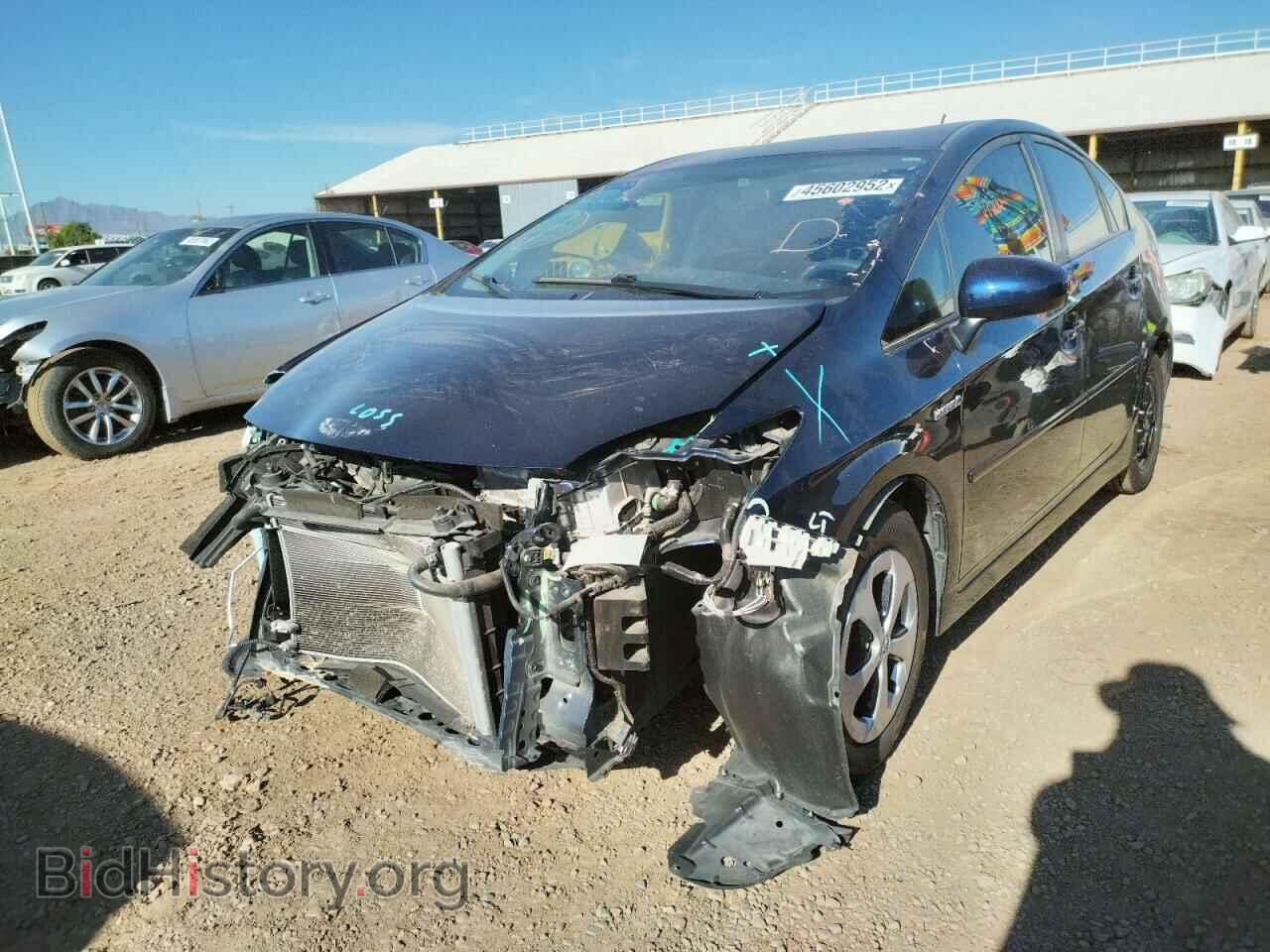2014 TOYOTA PRIUS - VIN: JTDKN3DU0E0365732 - Фото 2