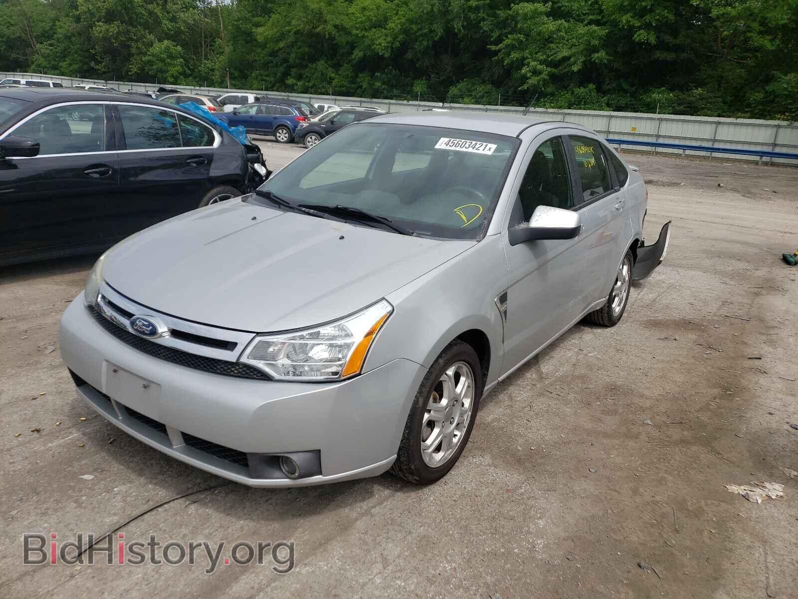 2008 FORD FOCUS - VIN: 1FAHP35N38W153619 - Фото 2