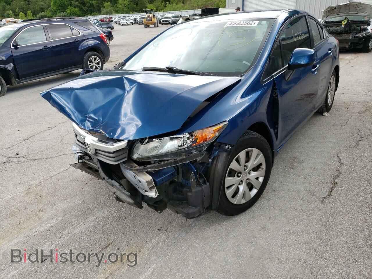 2012 HONDA CIVIC - VIN: 19XFB2F58CE074927 - Фото 2