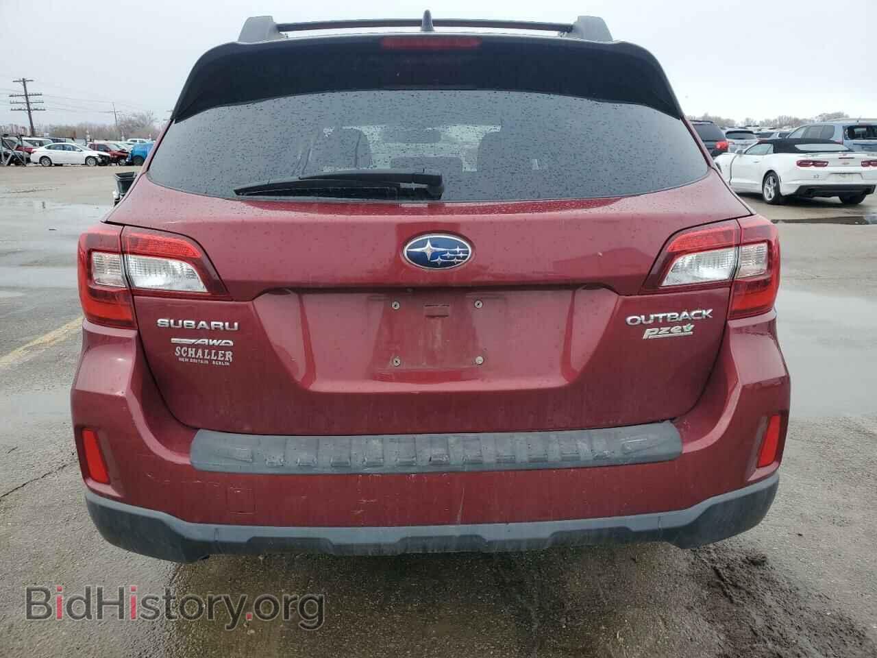 2016 SUBARU OUTBACK - VIN: 4S4BSAEC1G3316992 - Фото 6