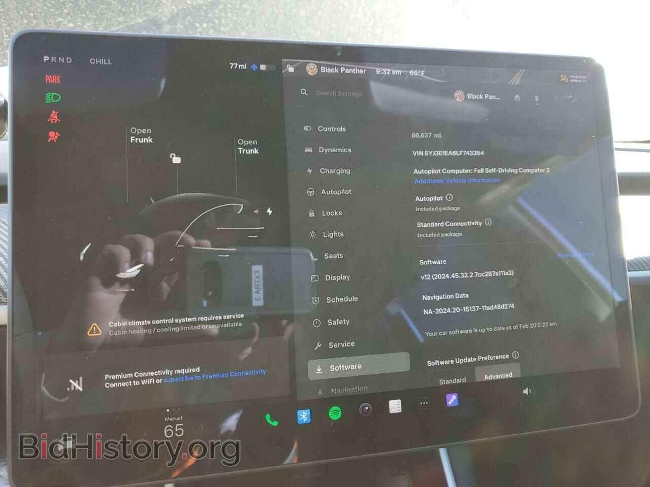 2020 TESLA MODEL 3 - VIN: 5YJ3E1EA6LF743354 - Photo 9