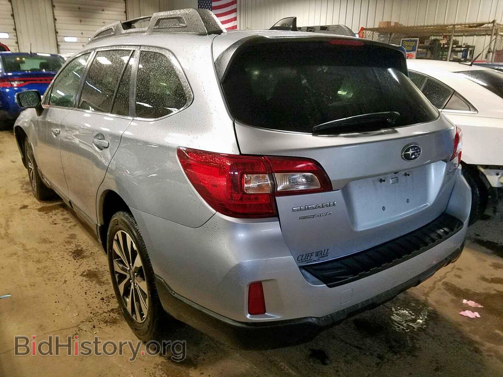 2016 SUBARU OUTBACK 2. - VIN: 4S4BSBJC9G3245620 - Фото 3