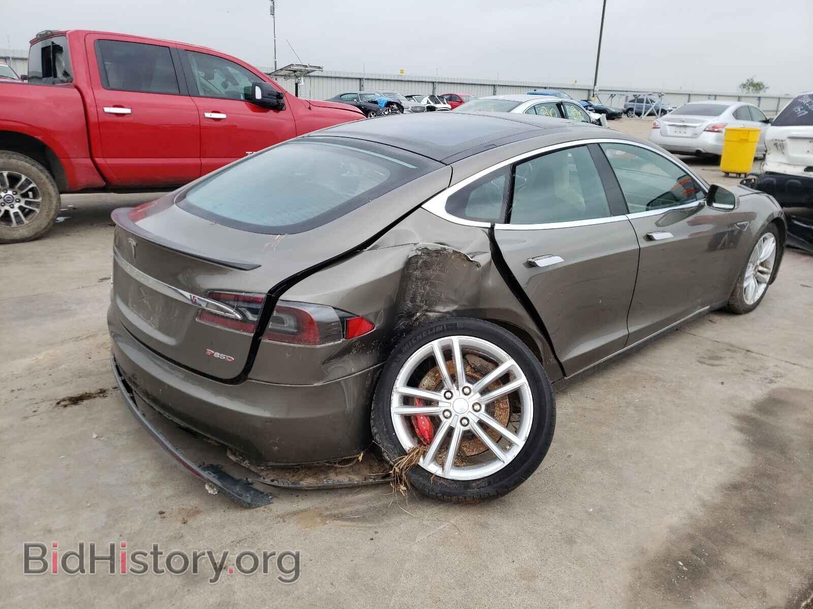 2015 TESLA MODEL S - VIN: 5YJSA1H48FF094609 - Фото 4