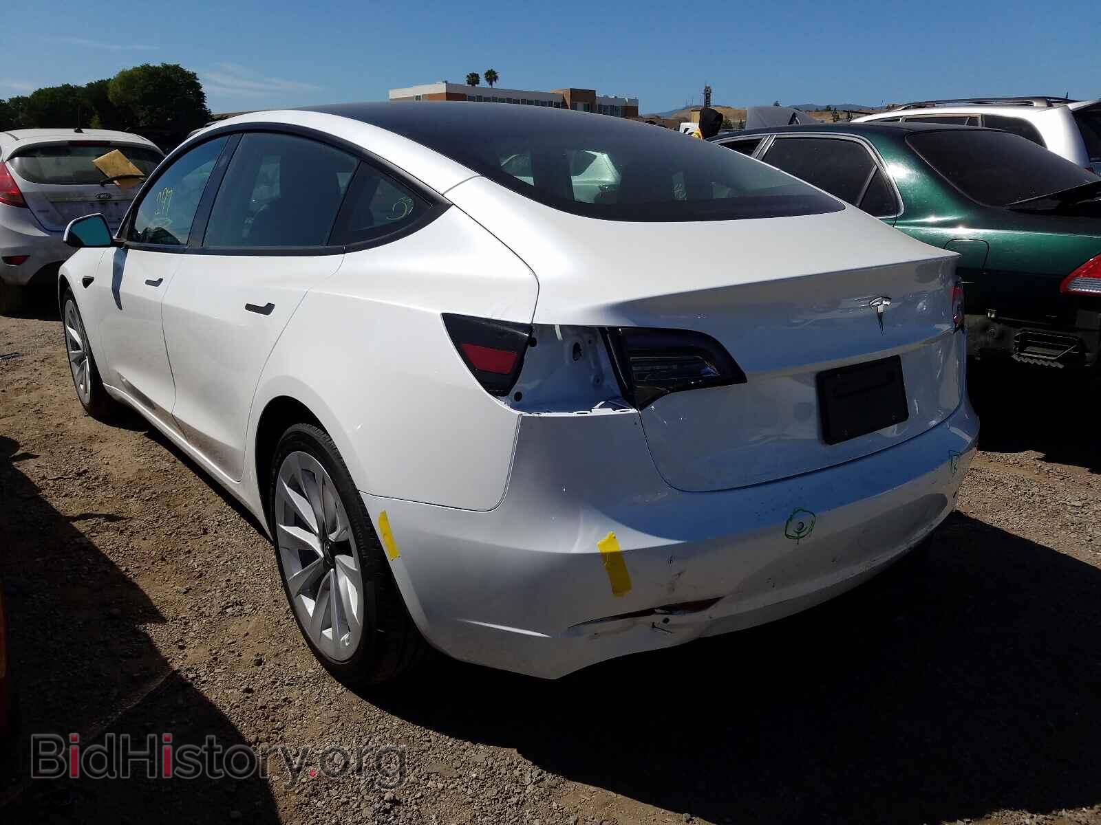 2021 TESLA MODEL 3 - VIN: 5YJ3E1EA4MF961715 - Photo 3