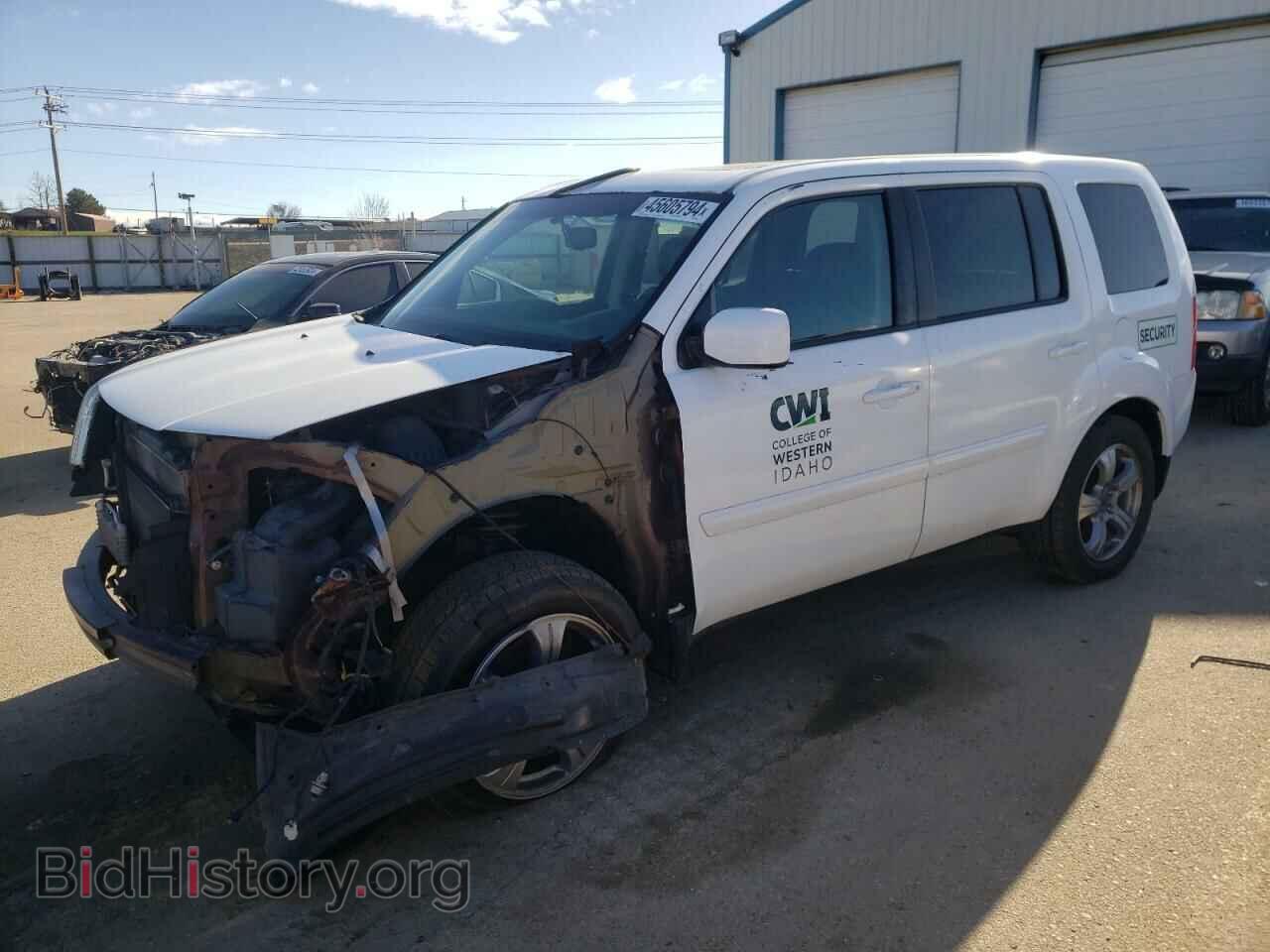 Photo 5FNYF4H74CB080645 - HONDA PILOT 2012