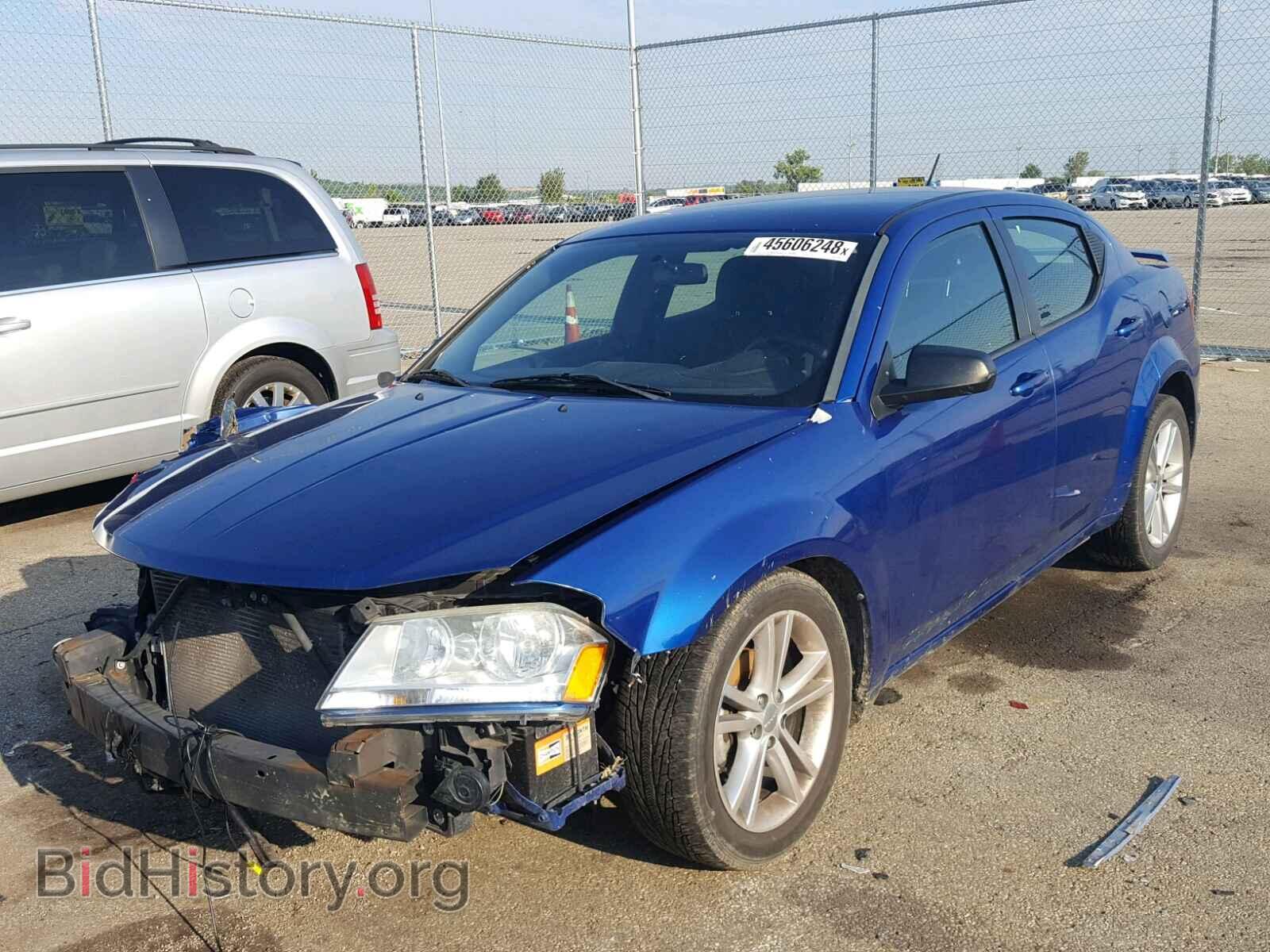 2014 DODGE AVENGER - VIN: 1C3CDZAB8EN148093 - Фото 2