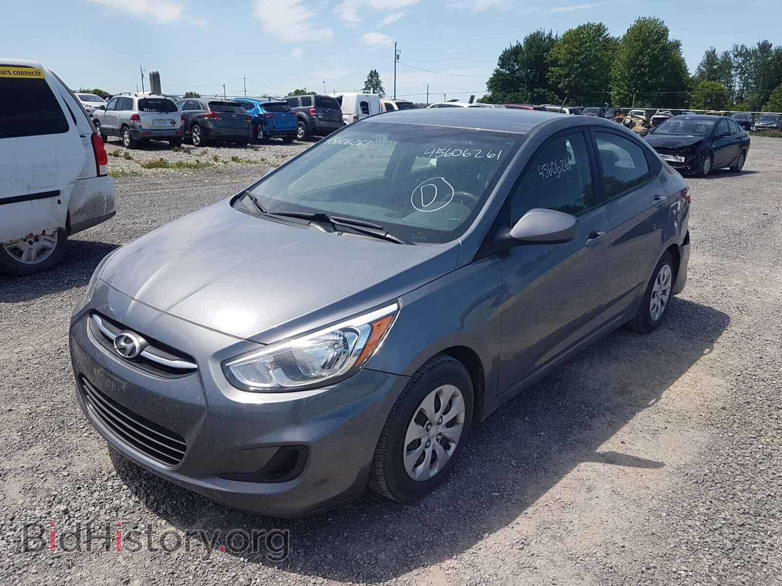 2016 HYUNDAI ACCENT - VIN: KMHCT4AE9GU140732 - Фото 2
