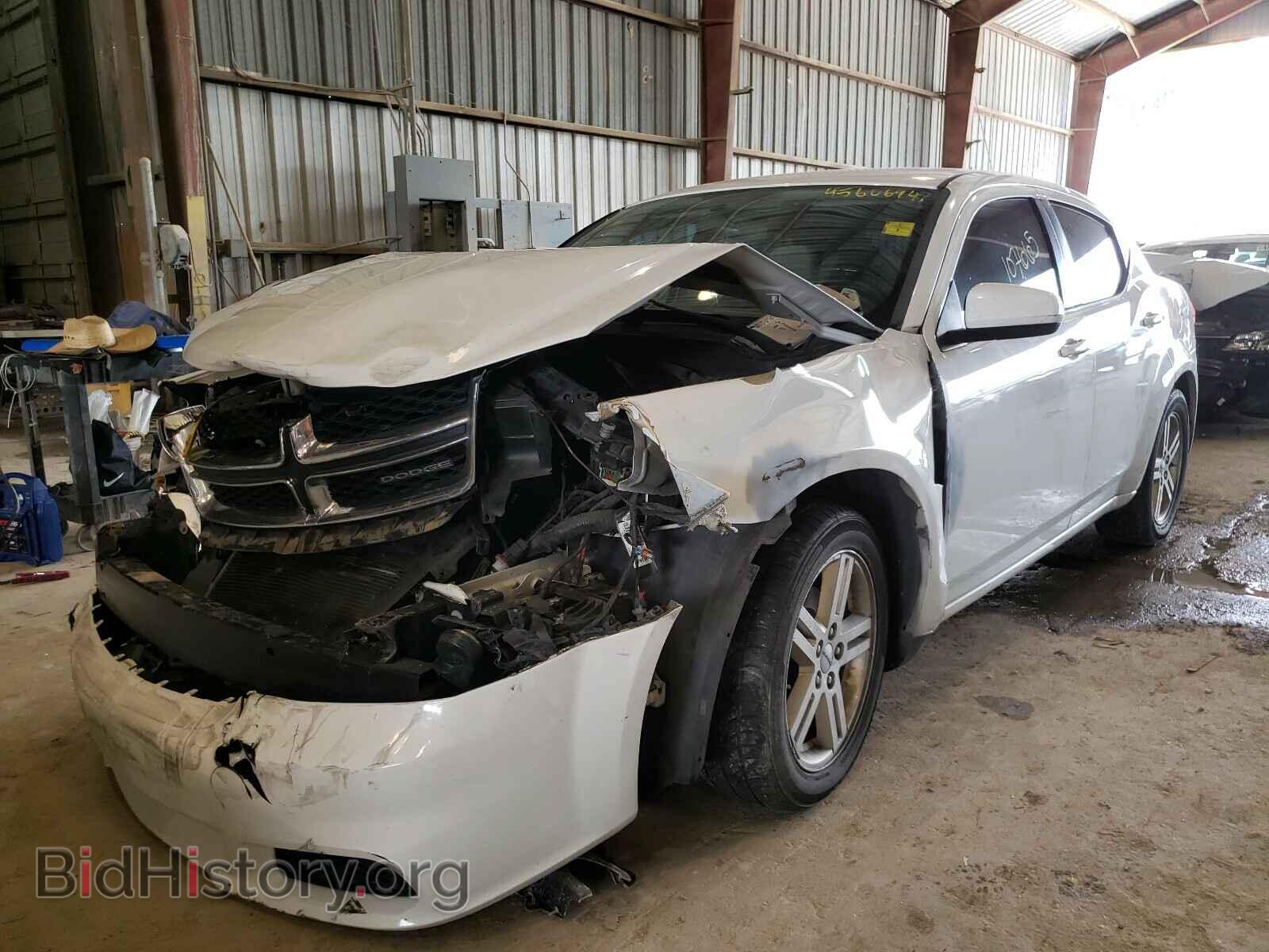 2012 DODGE AVENGER - VIN: 1C3CDZCB0CN153735 - Фото 2