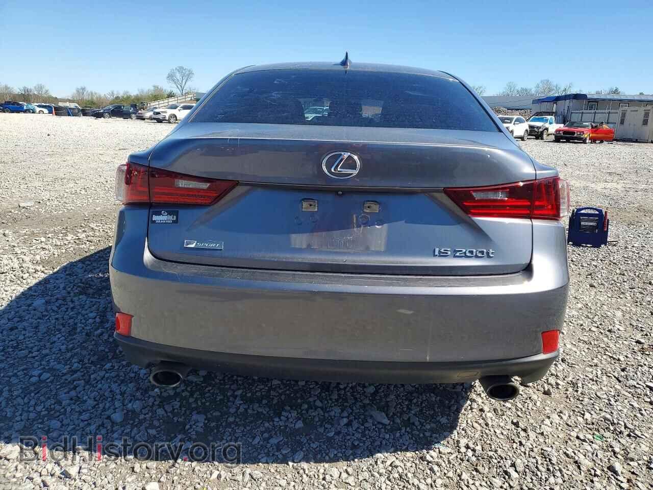 2016 LEXUS IS - VIN: JTHBA1D25G5031280 - Фото 6