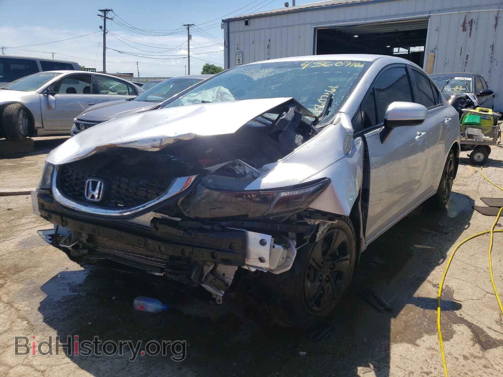 2014 HONDA CIVIC - VIN: 19XFB2F50EE010142 - Фото 2