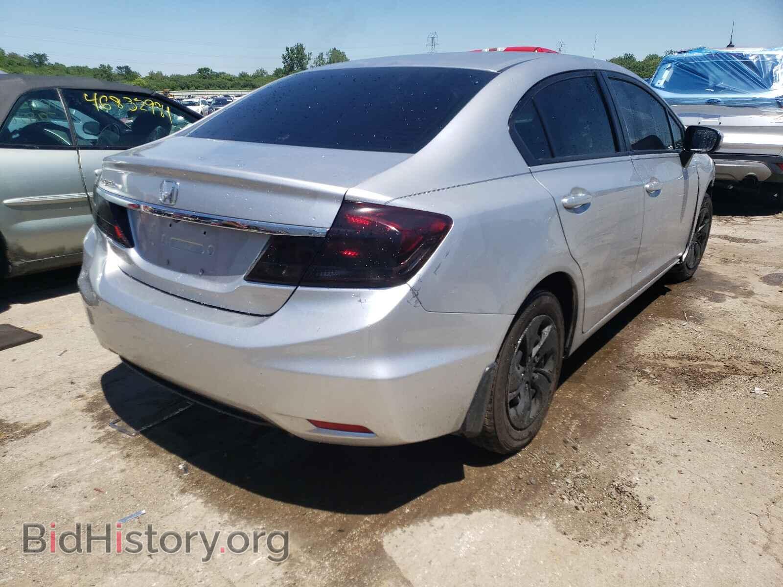 2014 HONDA CIVIC - VIN: 19XFB2F50EE010142 - Фото 4