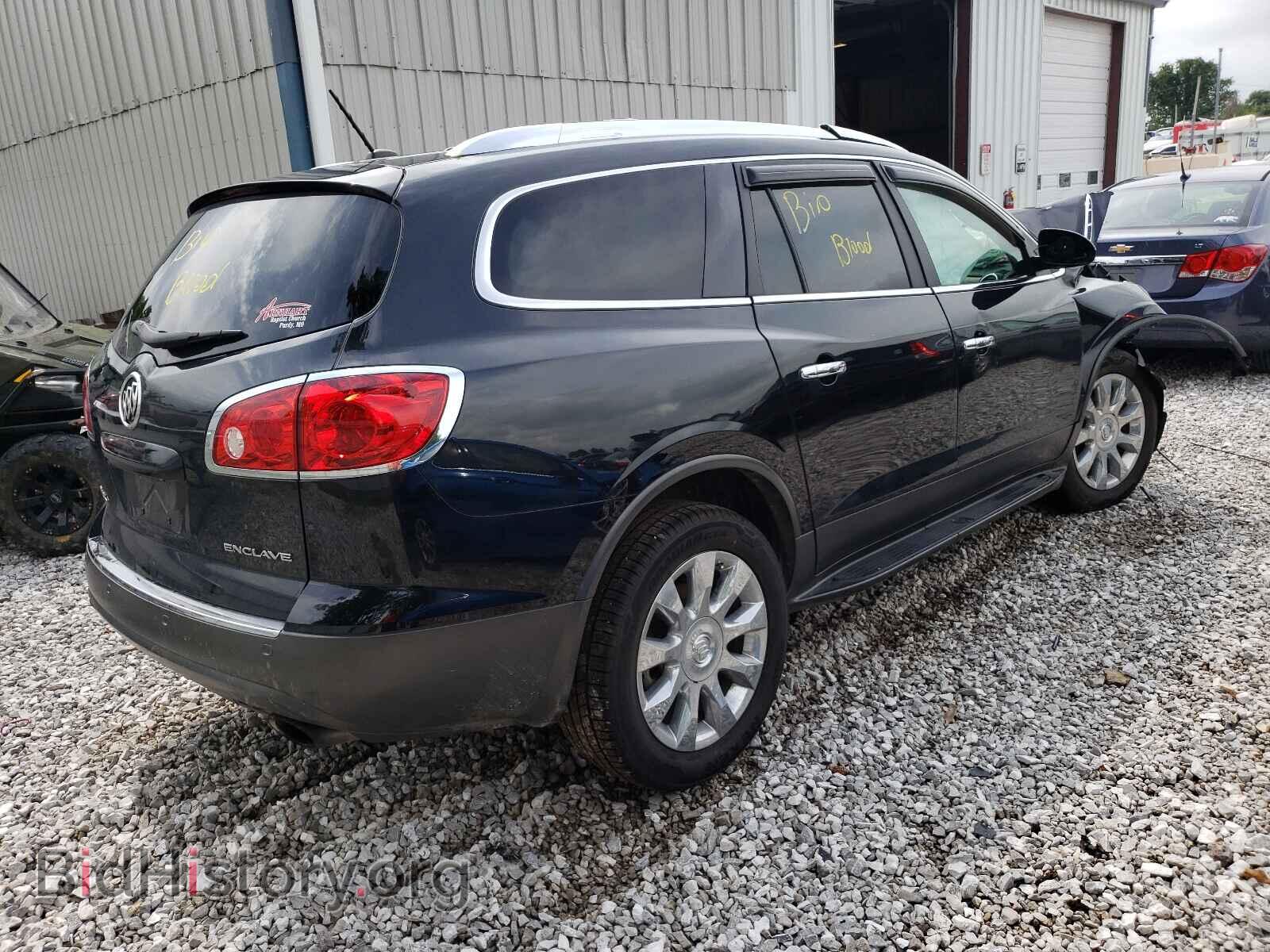 2012 BUICK ENCLAVE - VIN: 5GAKRDED0CJ220207 - Фото 4