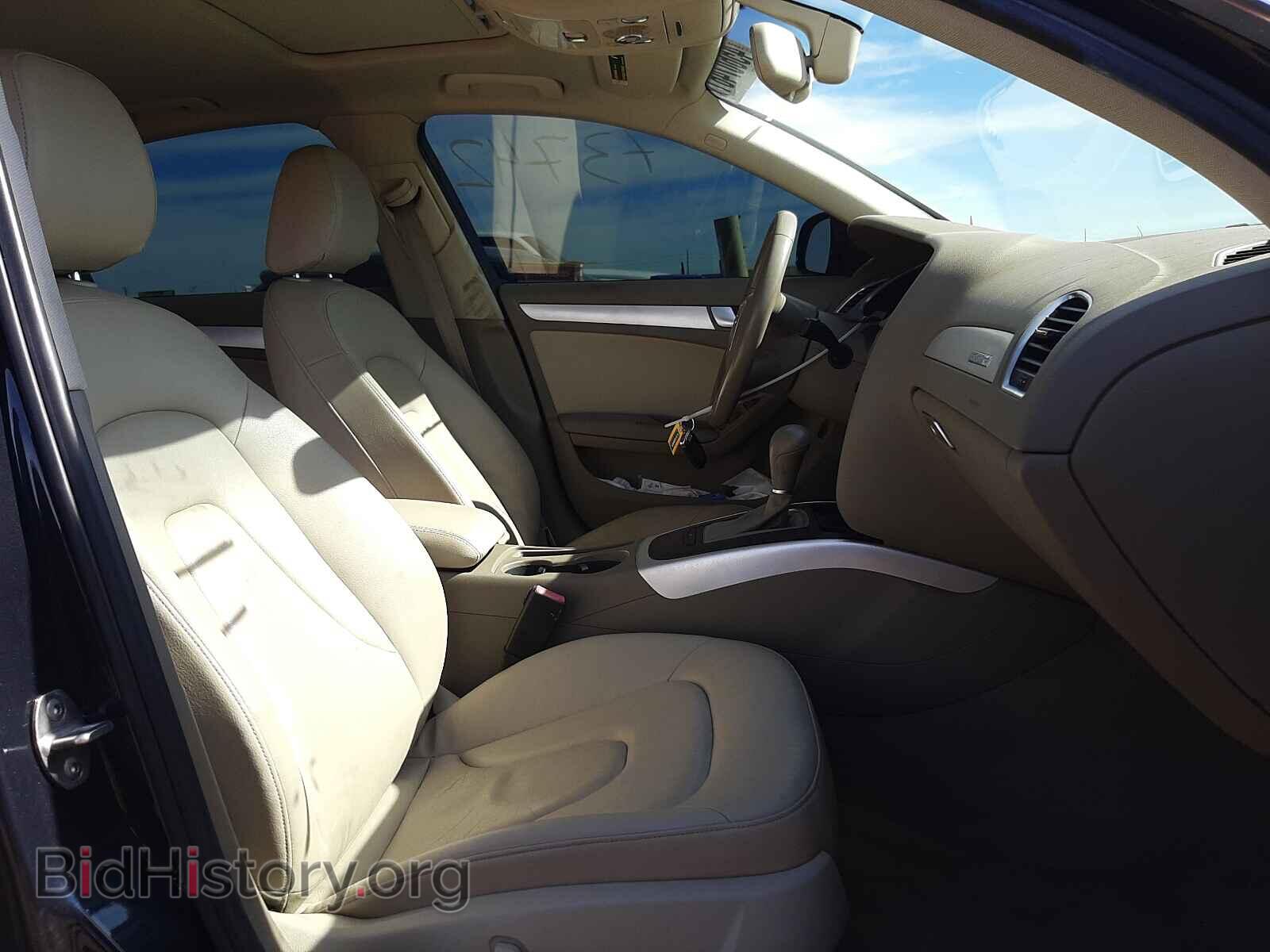 2012 AUDI A4 - VIN: WAUBFAFL0CA112212 - Photo 5