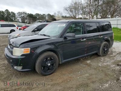 2010 Ford FLEX SEL, black — VIN 2FMGK5CC8ABA85547, Copart