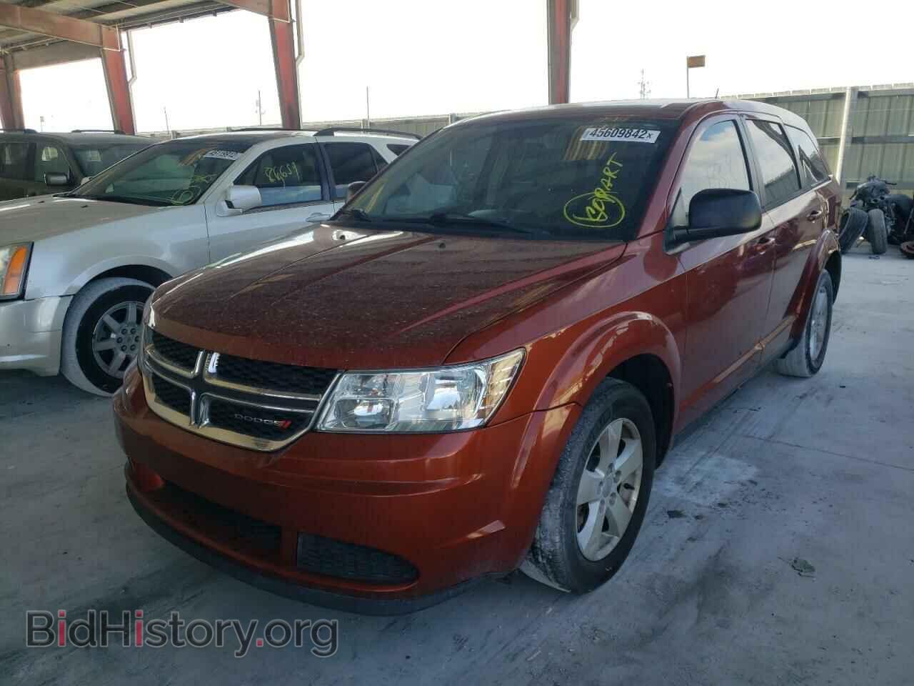 2013 DODGE JOURNEY - VIN: 3C4PDCAB4DT563551 - Фото 2