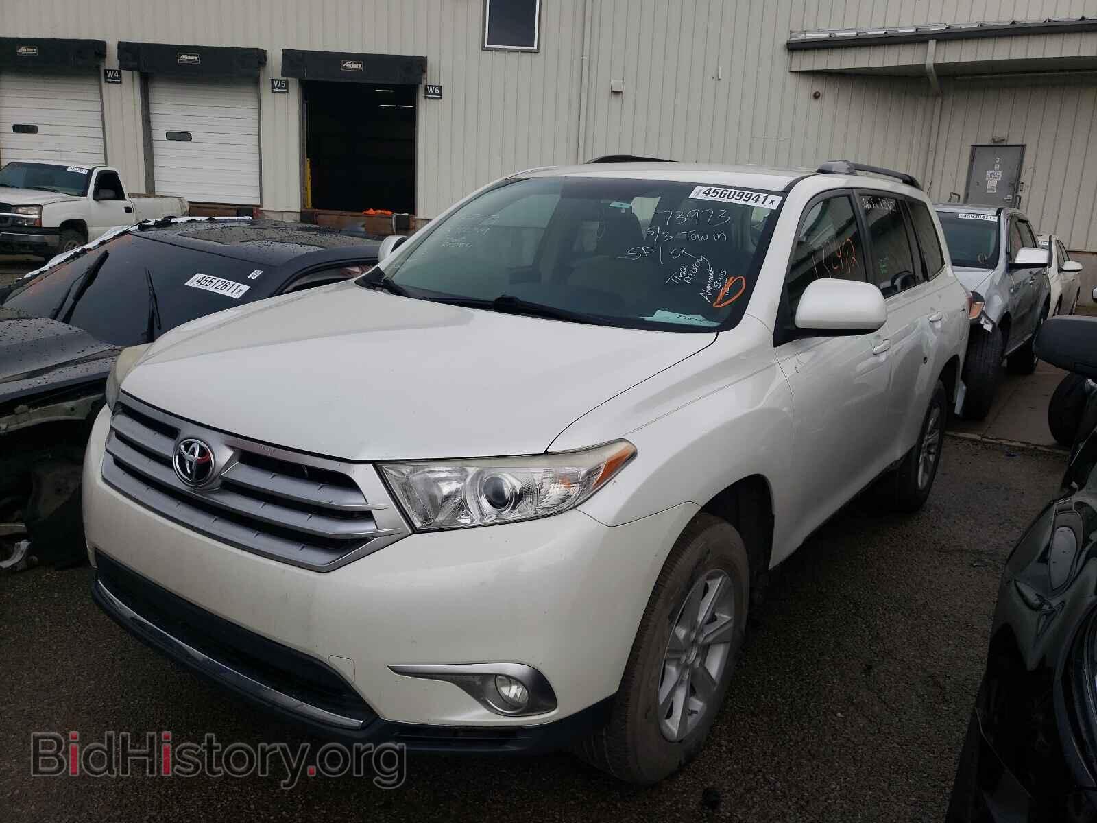 2012 TOYOTA HIGHLANDER - VIN: 5TDZA3EH7CS019988 - Фото 2