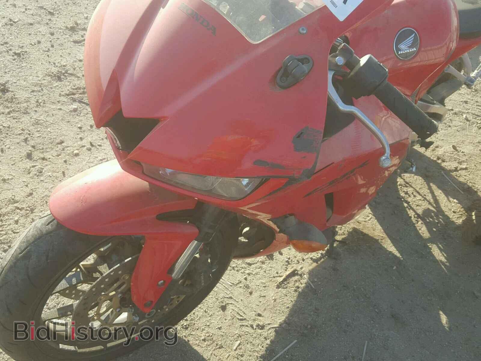 2013 HONDA CBR CYCLE - VIN: JH2PC4010DK600024 - Фото 9