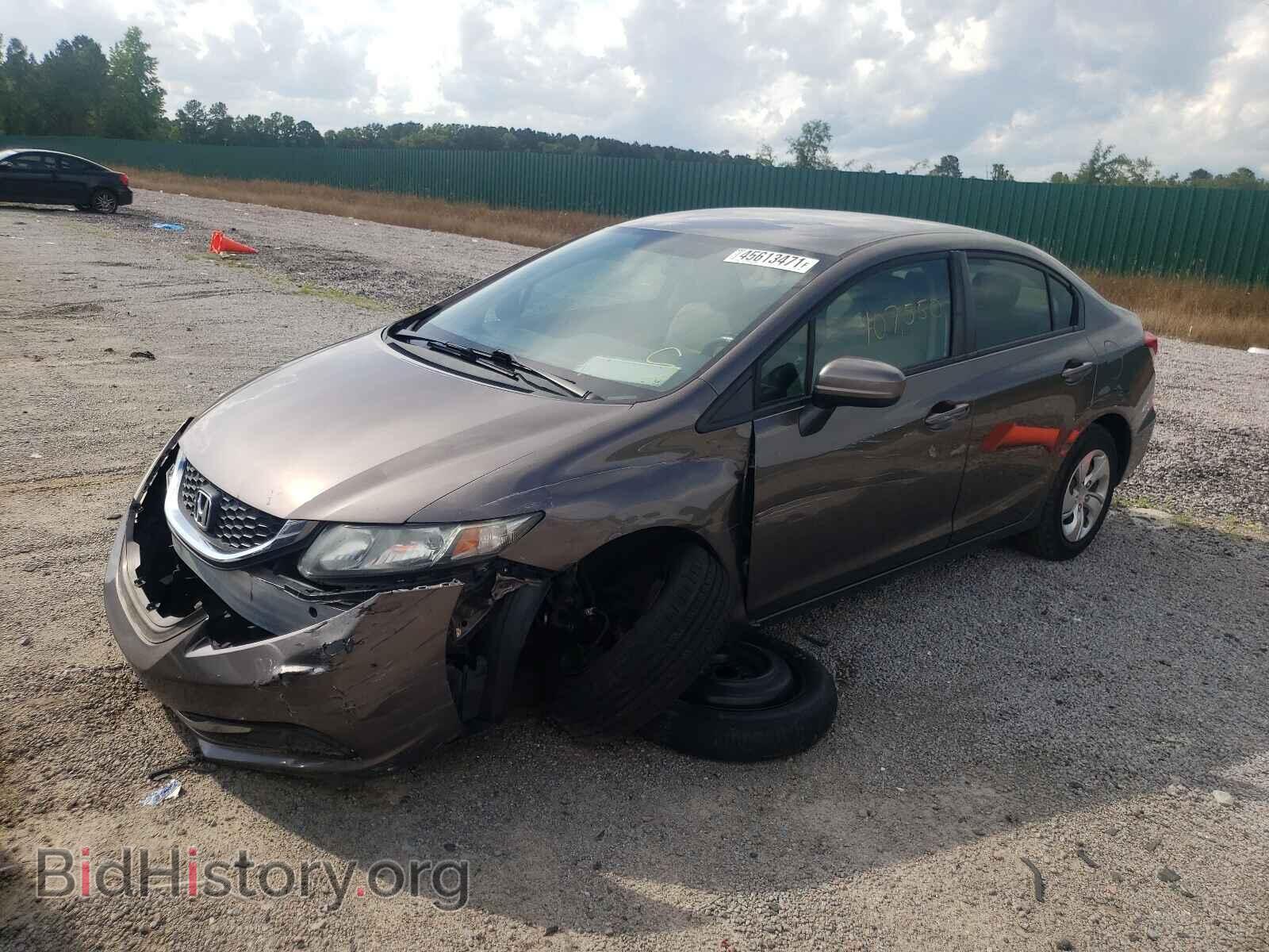 2015 HONDA CIVIC - VIN: 19XFB2F52FE100376 - Фото 2