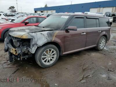 2012 Ford FLEX Flex SEL, burgundy — VIN 2FMHK6CC6CBD14742, Copart