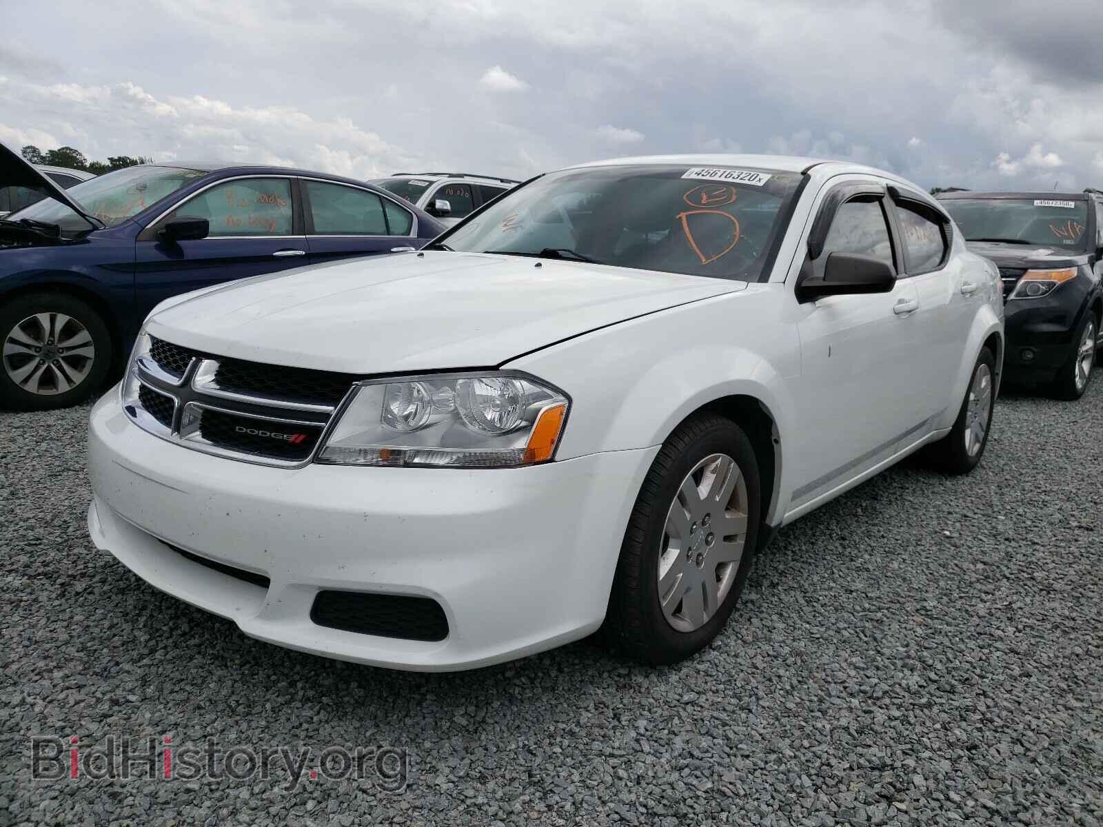 2014 DODGE AVENGER - VIN: 1C3CDZAG4EN218894 - Photo 2