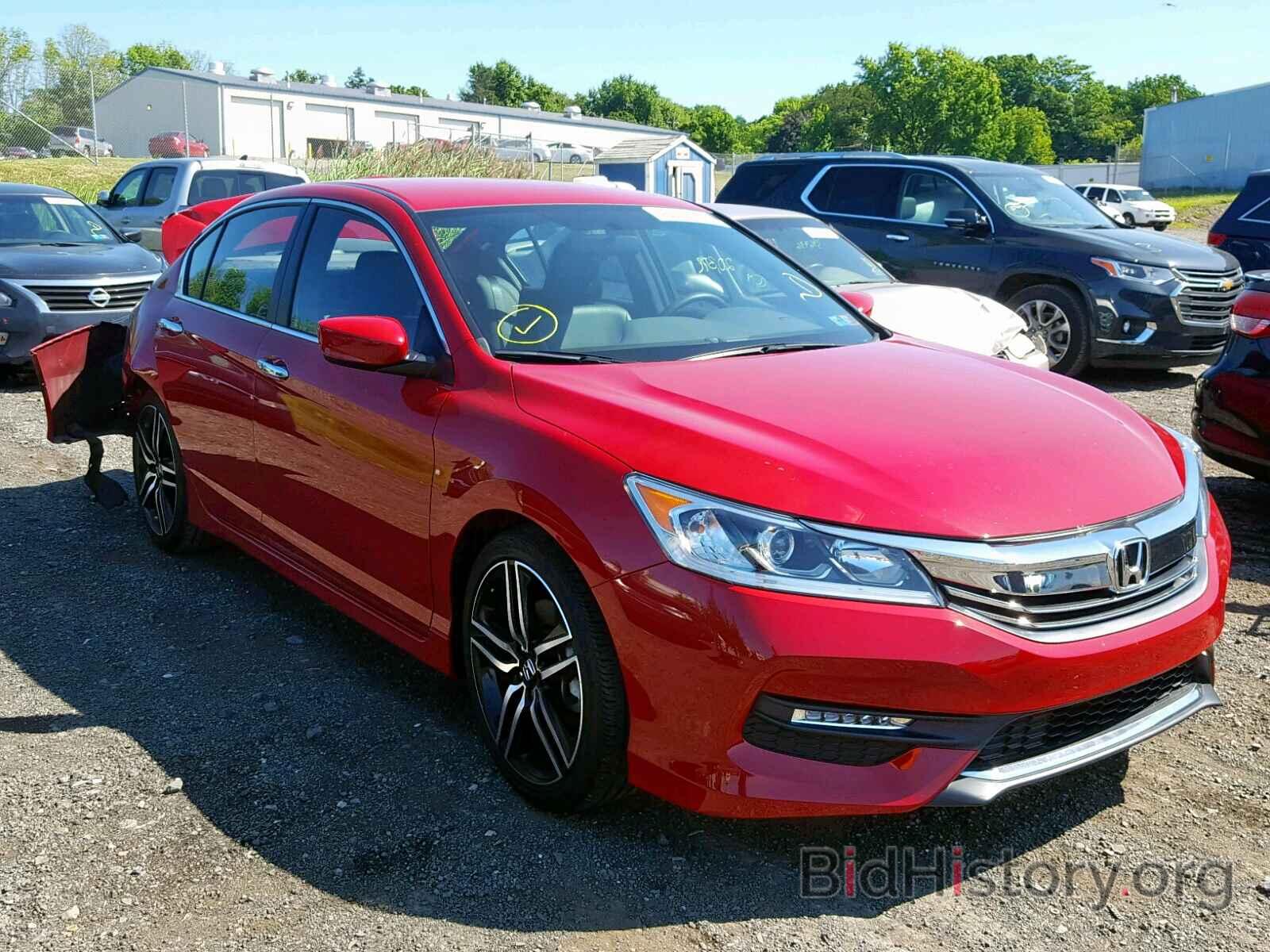 Photo 1HGCR2F17HA048987 - HONDA ACCORD SPO 2017