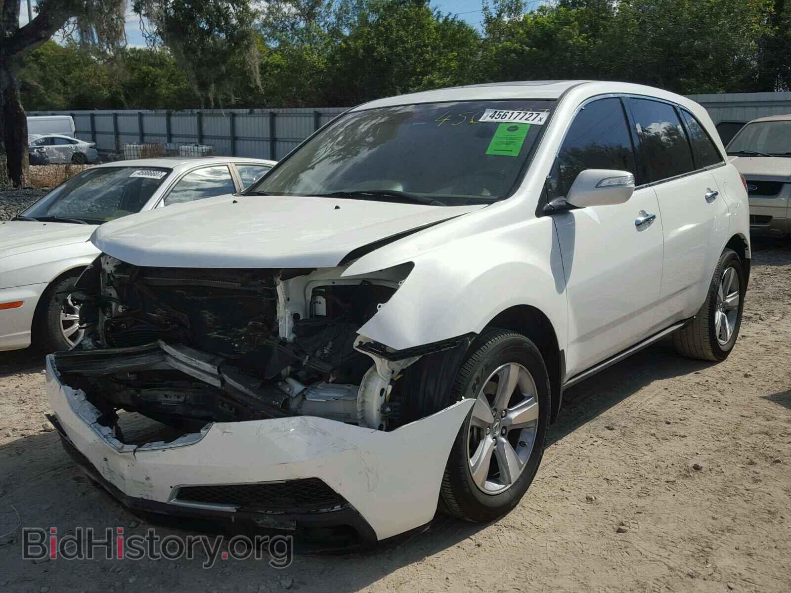 2012 ACURA MDX - VIN: 2HNYD2H35CH515975 - Фото 2