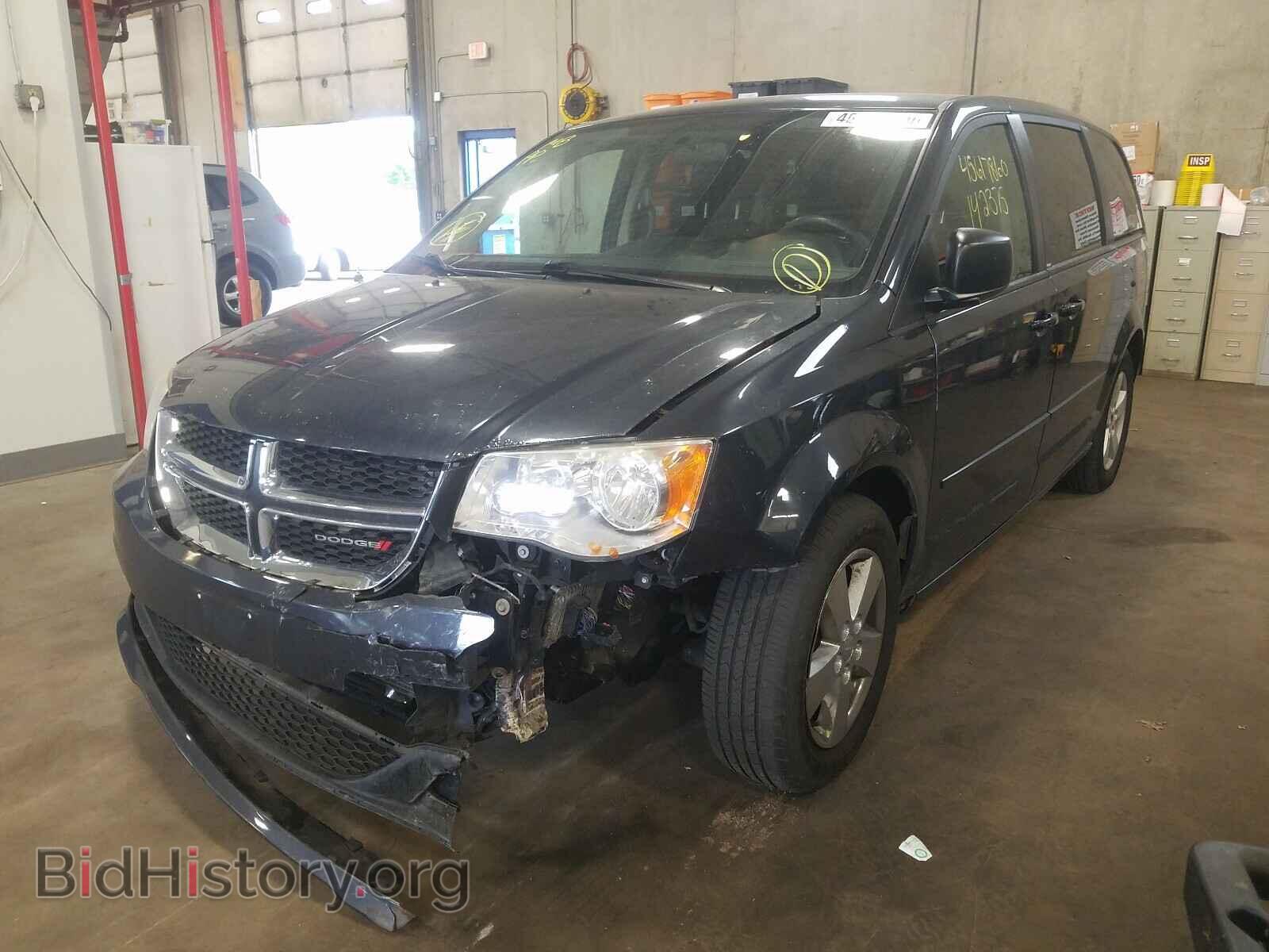 2013 DODGE CARAVAN - VIN: 2C4RDGBG2DR704324 - Фото 2