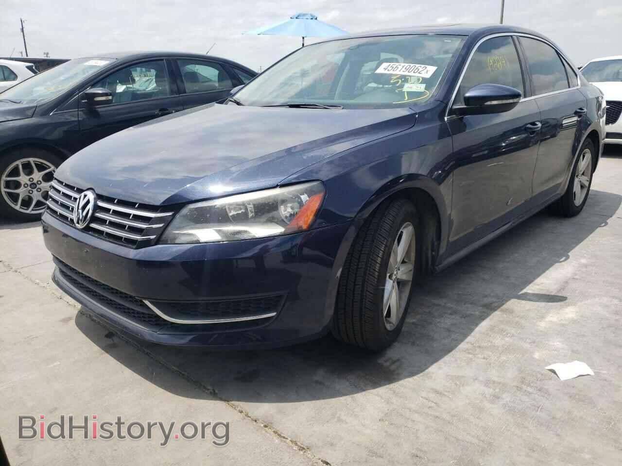 2012 VOLKSWAGEN PASSAT - VIN: 1VWBN7A39CC046843 - Фото 2