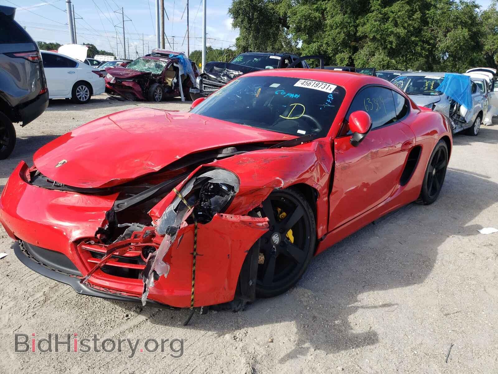 2014 PORSCHE CAYMAN - VIN: WP0AA2A86EK172580 - Фото 2