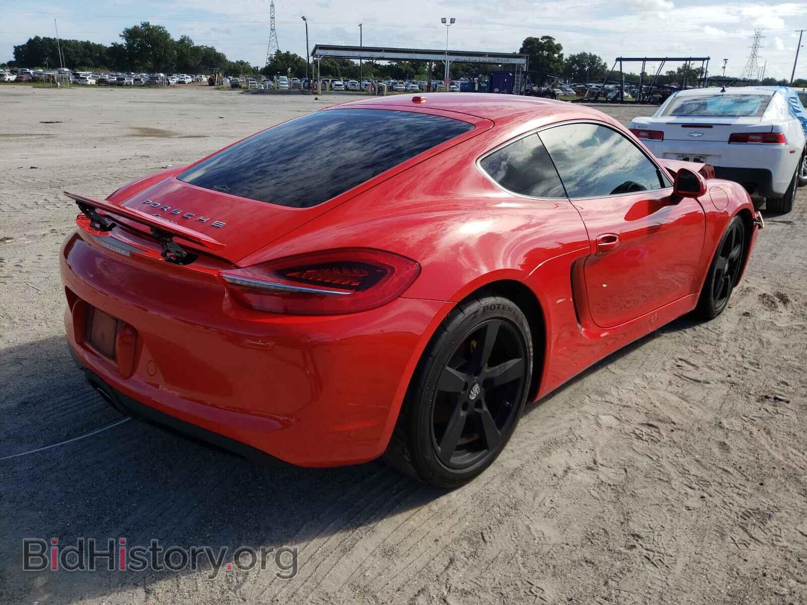 2014 PORSCHE CAYMAN - VIN: WP0AA2A86EK172580 - Фото 4