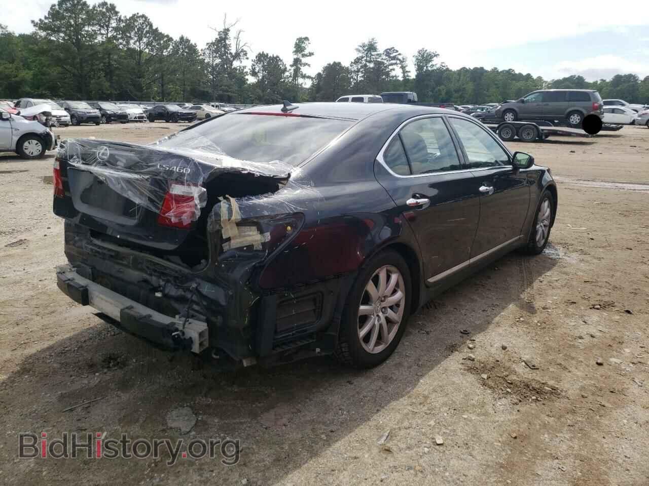 2007 LEXUS LS460 - VIN: JTHBL46F775034709 - Фото 4