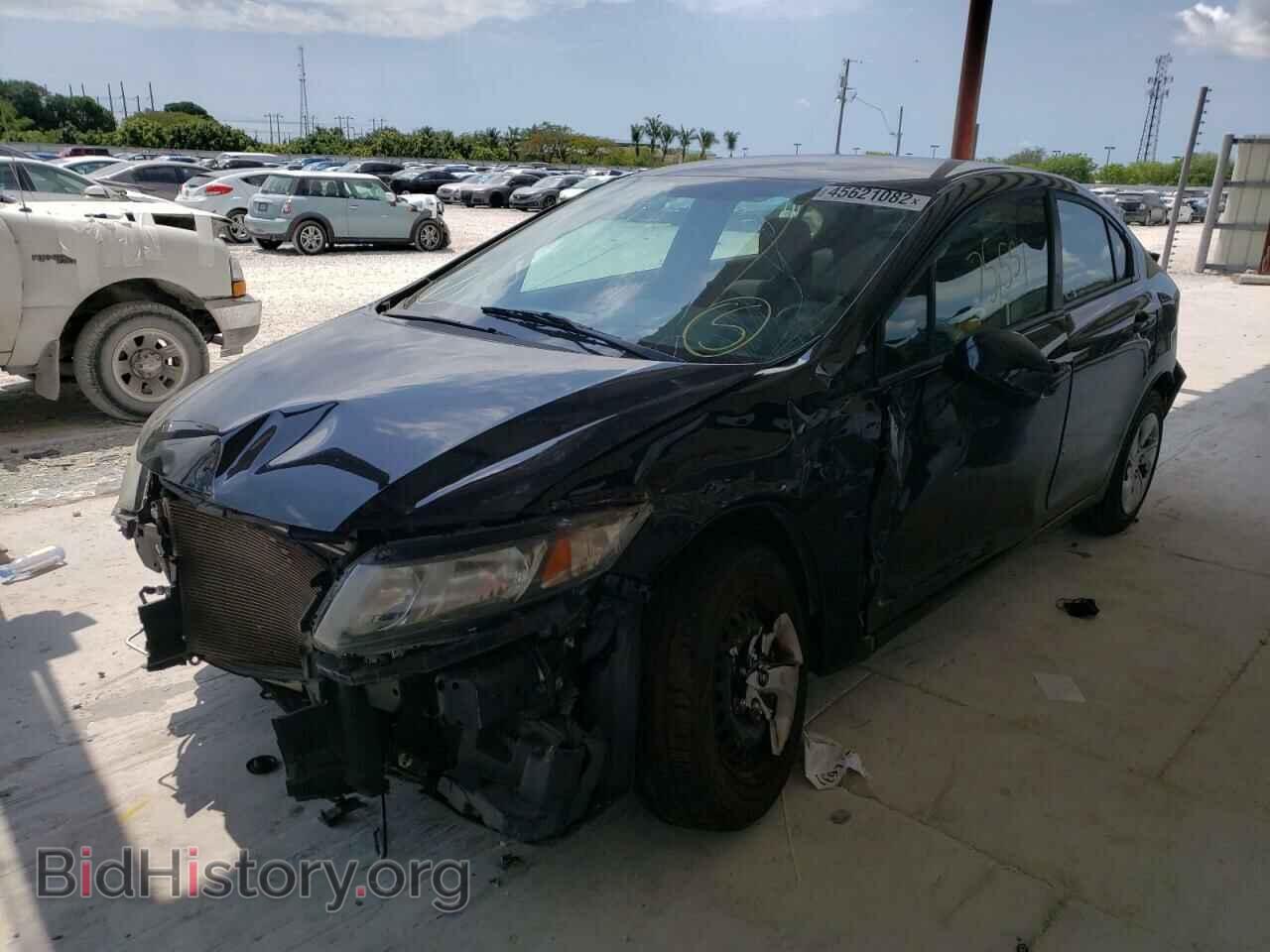 2013 HONDA CIVIC - VIN: 19XFB2F55DE044513 - Фото 2