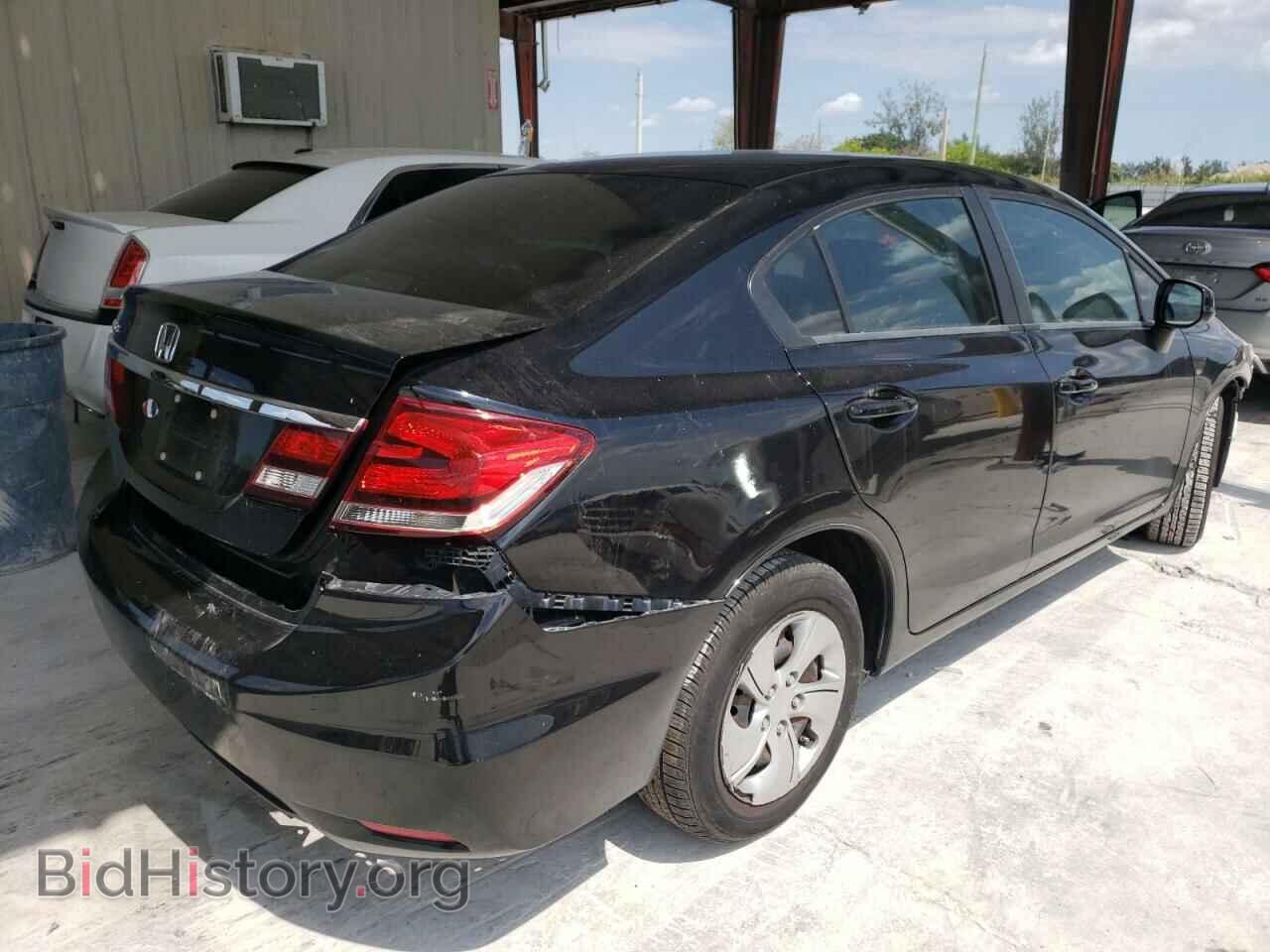 2013 HONDA CIVIC - VIN: 19XFB2F55DE044513 - Фото 4