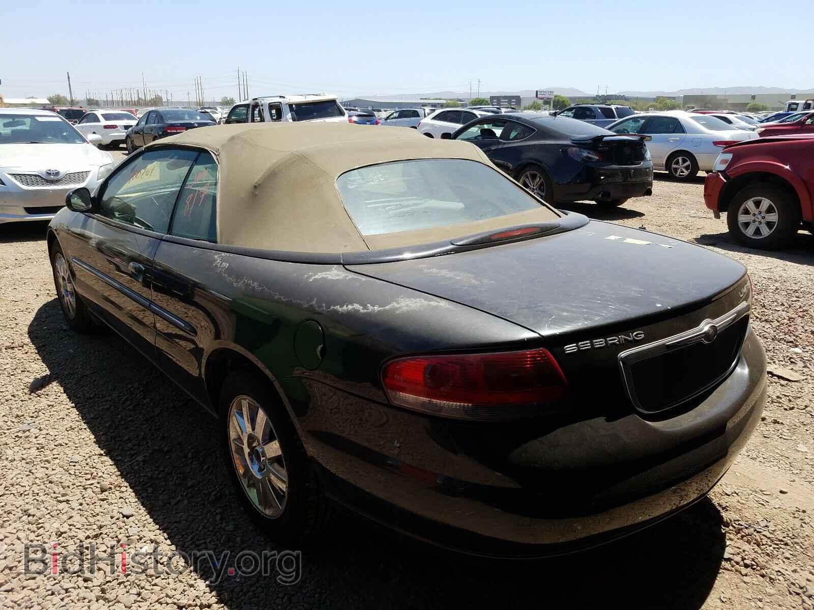 2004 CHRYSLER SEBRING - VIN: 1C3EL65R64N214365 - Фото 3