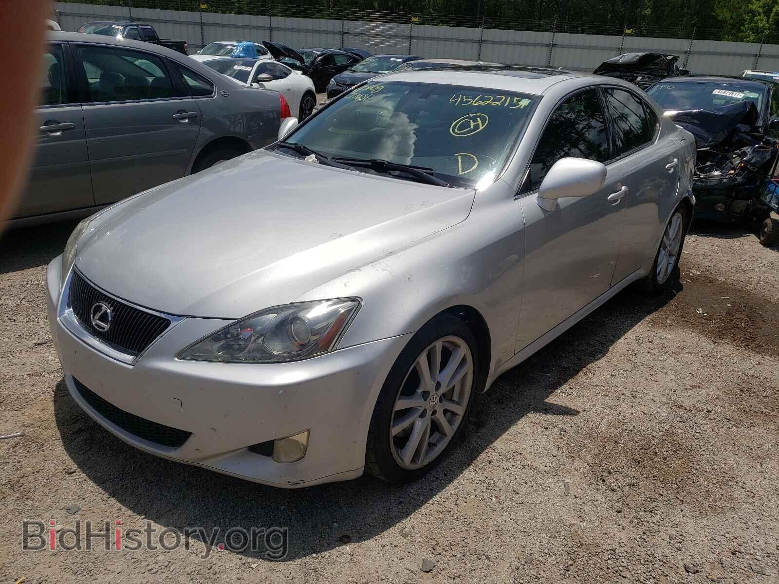 2007 LEXUS IS - VIN: JTHBE262772008866 - Фото 2