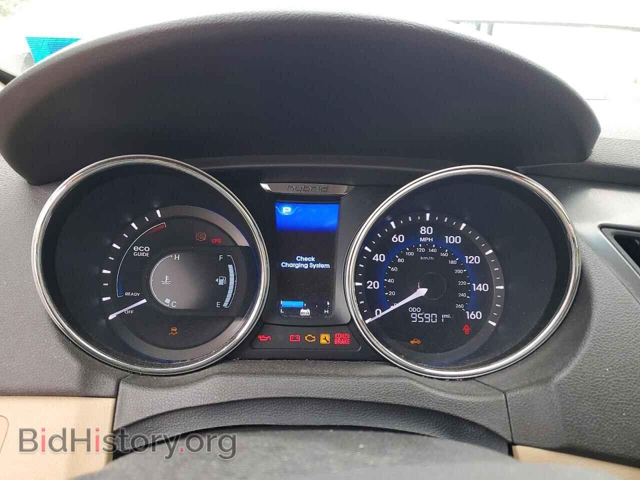 2012 HYUNDAI SONATA - VIN: KMHEC4A49CA059323 - Фото 9