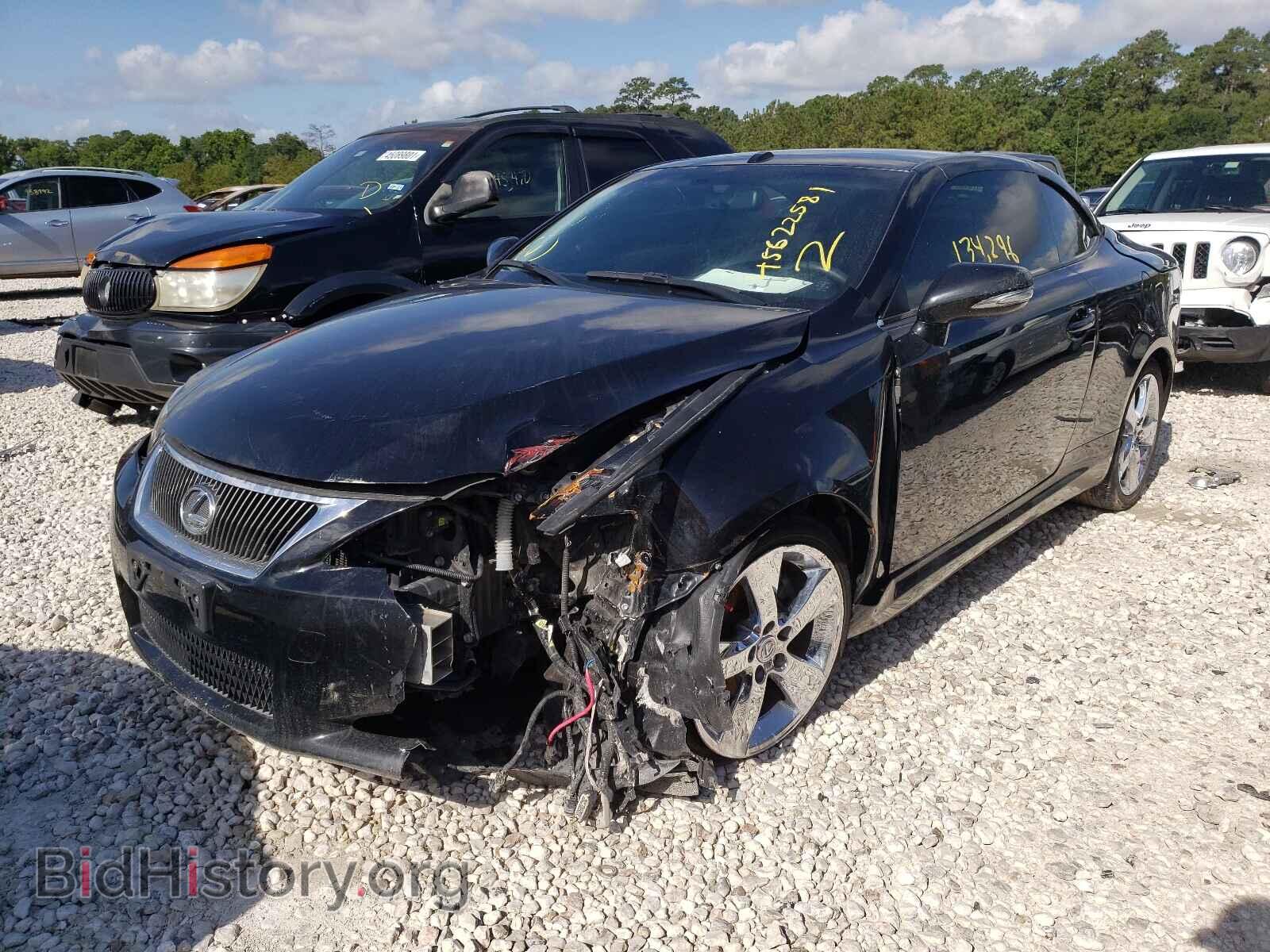 2010 LEXUS IS - VIN: JTHFF2C29A2503273 - Фото 2