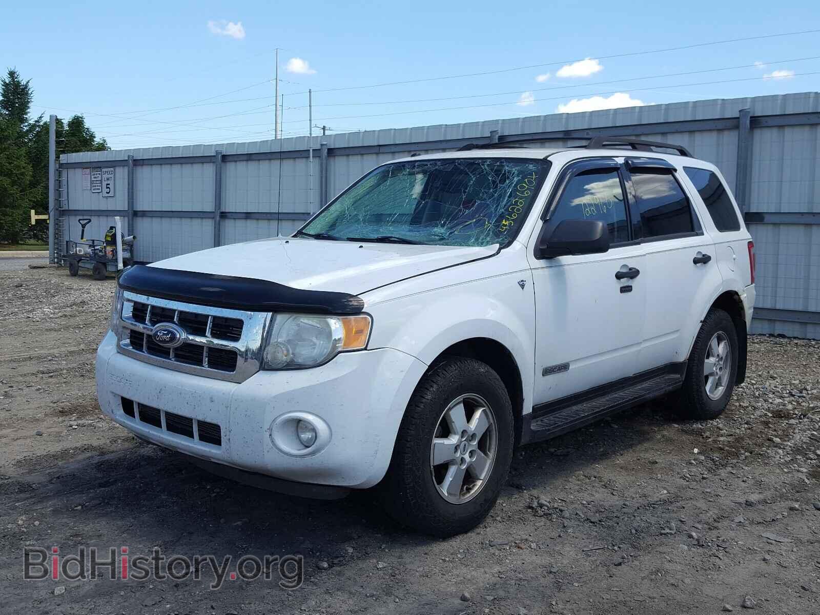 2008 FORD ESCAPE - VIN: 1FMCU93178KD82064 - Фото 2