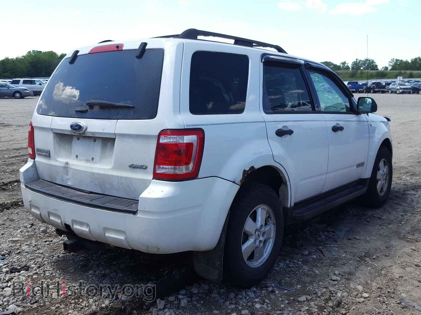 2008 FORD ESCAPE - VIN: 1FMCU93178KD82064 - Фото 4