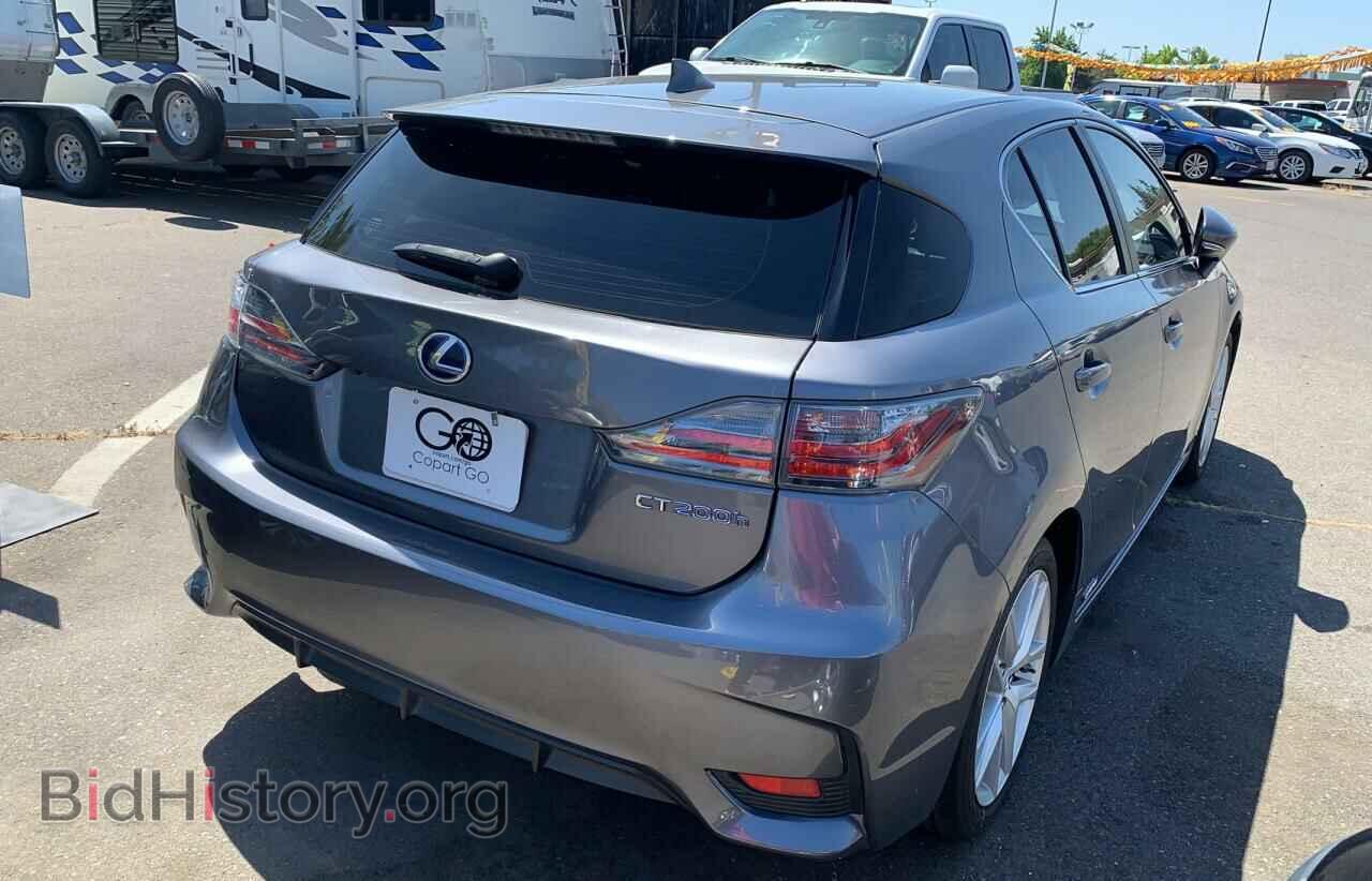 2014 LEXUS CT 200 - VIN: JTHKD5BH4E2199612 - Фото 4