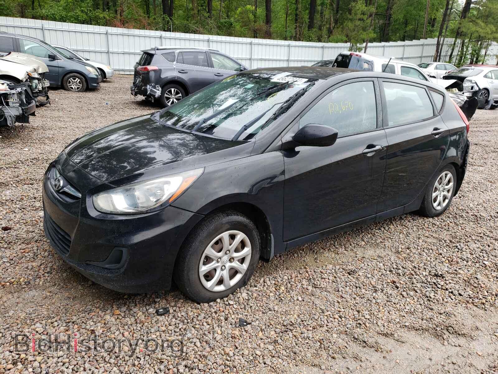 2013 HYUNDAI ACCENT - VIN: KMHCT5AE6DU083553 - Фото 2