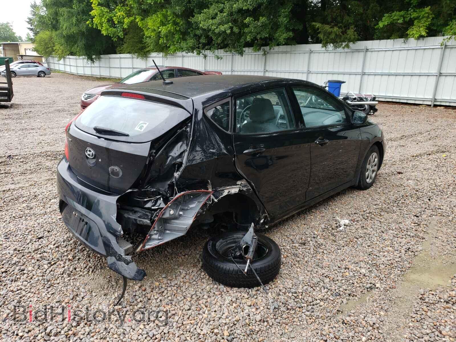 2013 HYUNDAI ACCENT - VIN: KMHCT5AE6DU083553 - Фото 4
