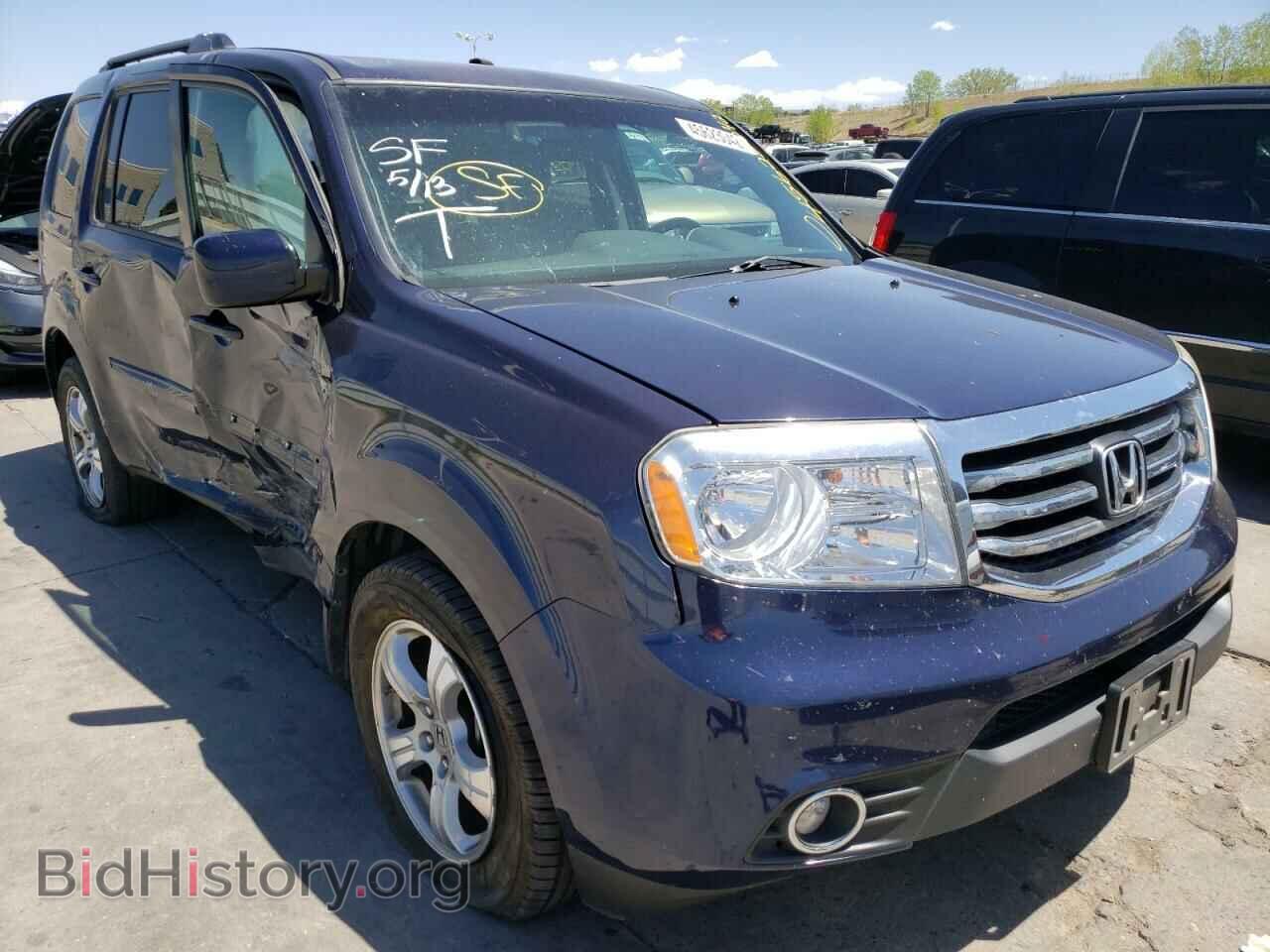 Photo 5FNYF4H45DB085408 - HONDA PILOT 2013